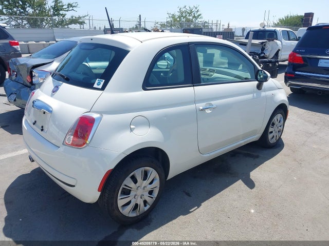 2012 Fiat 500 Pop მანქანა იყიდება აუქციონზე, vin: 3C3CFFAR6CT272124, აუქციონის ნომერი: 45209779