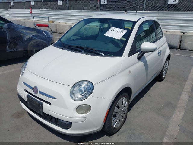 2012 Fiat 500 Pop მანქანა იყიდება აუქციონზე, vin: 3C3CFFAR6CT272124, აუქციონის ნომერი: 45209779