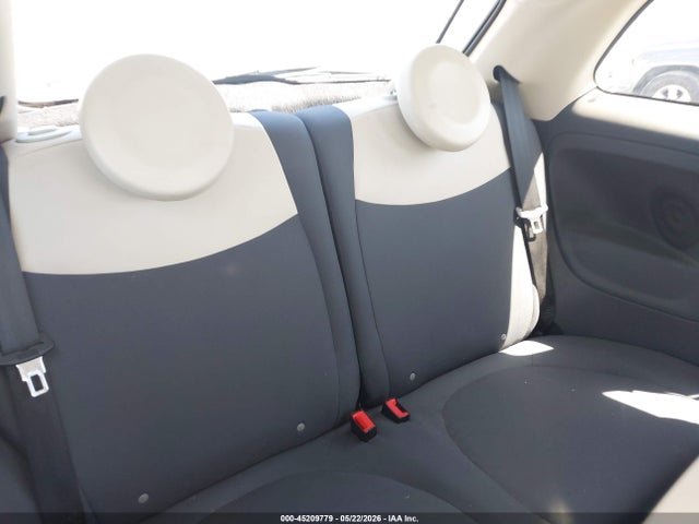 2012 Fiat 500 Pop მანქანა იყიდება აუქციონზე, vin: 3C3CFFAR6CT272124, აუქციონის ნომერი: 45209779