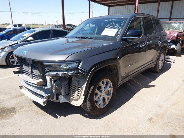 Продажа на аукционе авто 2022 Jeep Grand Cherokee Limited 4x2, vin: 1C4RJGBG6N8549167, номер лота: 45209840