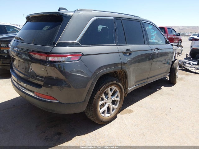 Продажа на аукционе авто 2022 Jeep Grand Cherokee Limited 4x2, vin: 1C4RJGBG6N8549167, номер лота: 45209840