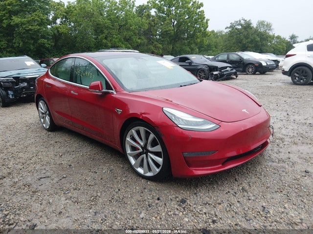 Продаж на аукціоні авто 2019 Tesla Model 3 Long Range/performance, vin: 5YJ3E1EB8KF238312, номер лоту: 45209933