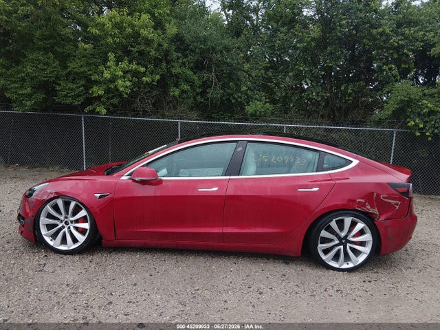 Продаж на аукціоні авто 2019 Tesla Model 3 Long Range/performance, vin: 5YJ3E1EB8KF238312, номер лоту: 45209933