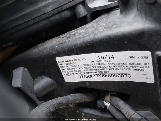 JYARN37Y8FA000073 Yamaha Fj09 C