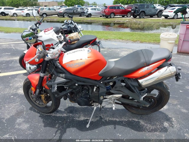 Продаж на аукціоні авто 2010 Triumph Motorcycle Street Triple R, vin: SMTD02NE3AJ425260, номер лоту: 45209985