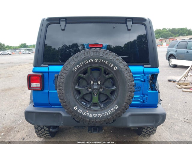 Aukcja sprzedaży 2021 Jeep Wrangler Unlimited Willys 4x4, vin: 1C4HJXDGXMW812800, numer aukcji: 45210004