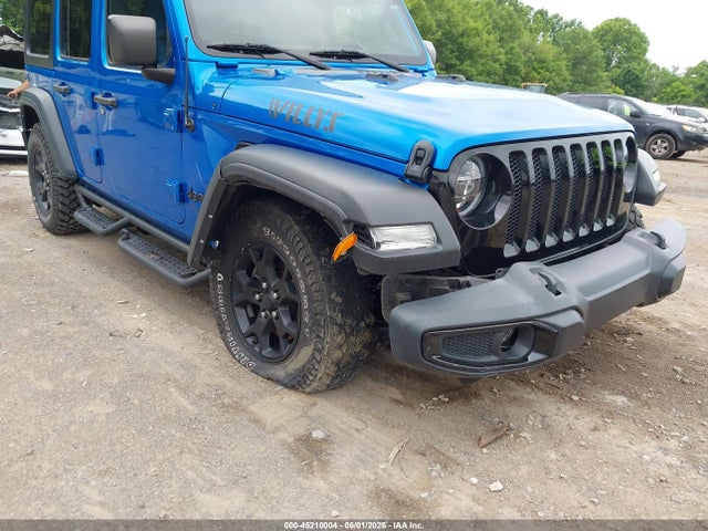 Aukcja sprzedaży 2021 Jeep Wrangler Unlimited Willys 4x4, vin: 1C4HJXDGXMW812800, numer aukcji: 45210004