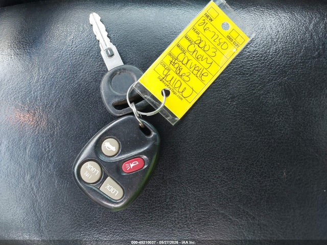 2003 Chevrolet Corvette Z06 Hardtop მანქანა იყიდება აუქციონზე, vin: 1G1YY12S235119863, აუქციონის ნომერი: 45210037