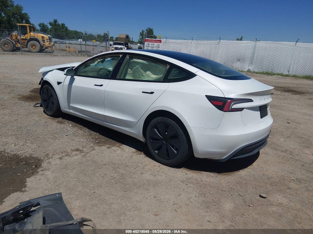 Aukcja sprzedaży 2025 Tesla Model 3 Long Range All-wheel Drive, vin: 5YJ3E1EBXSF021523, numer aukcji: 45210048