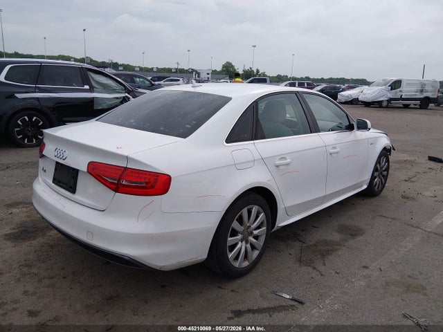 2015 Audi A4 2.0t Premium მანქანა იყიდება აუქციონზე, vin: WAUAFAFL6FN005058, აუქციონის ნომერი: 45210069