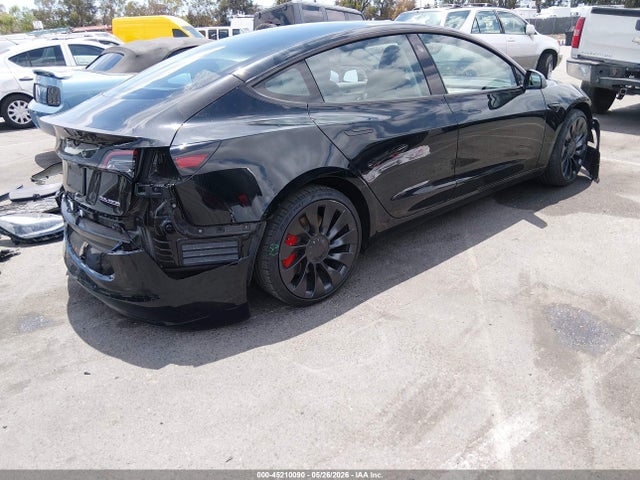 45210090 :رقم المزاد ، 5YJ3E1EC6PF616031 vin ، 2023 Tesla Model 3 Performance Dual Motor All-wheel Drive مزاد بيع