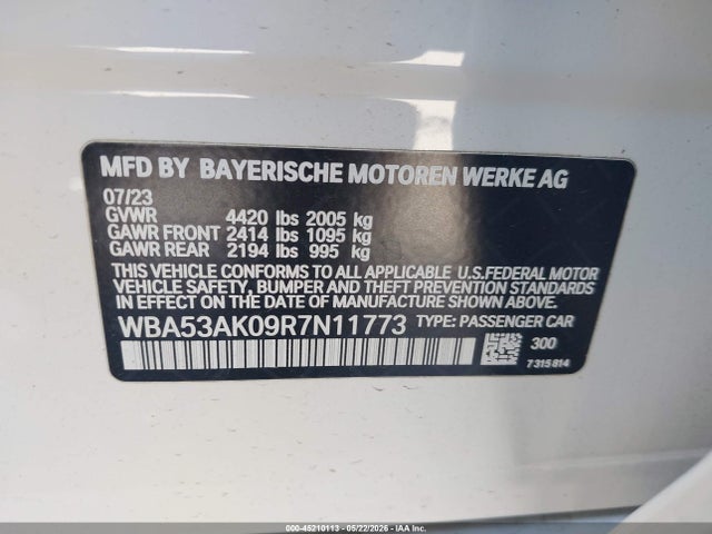 WBA53AK09R7N11773 BMW 228i Gran Coupe Sdrive