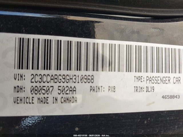 Aukcja sprzedaży 2016 Chrysler 300 300s, vin: 2C3CCABG9GH310968, numer aukcji: 45210155