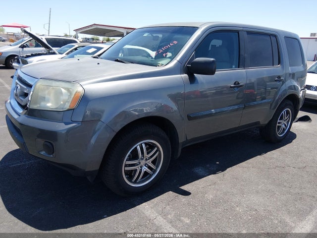 2011 Honda Pilot Lx მანქანა იყიდება აუქციონზე, vin: 5FNYF3H23BB025651, აუქციონის ნომერი: 45210168