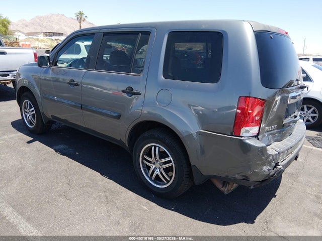 2011 Honda Pilot Lx მანქანა იყიდება აუქციონზე, vin: 5FNYF3H23BB025651, აუქციონის ნომერი: 45210168