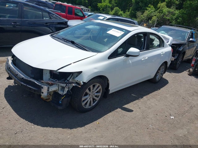 2012 Honda Civic Ex-l მანქანა იყიდება აუქციონზე, vin: 2HGFB2F95CH554688, აუქციონის ნომერი: 45210171