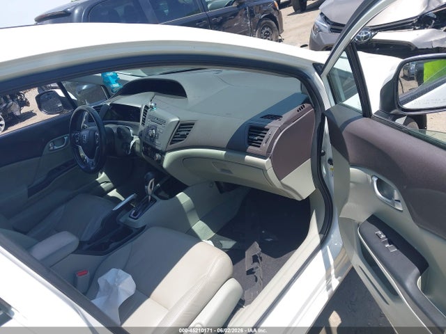 2012 Honda Civic Ex-l მანქანა იყიდება აუქციონზე, vin: 2HGFB2F95CH554688, აუქციონის ნომერი: 45210171