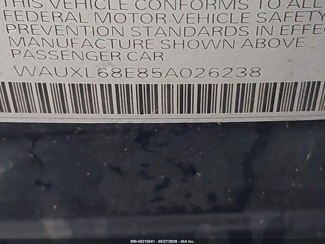 Aukcja sprzedaży 2005 Audi S4 4.2 Avant, vin: WAUXL68E85A026238, numer aukcji: 45210241