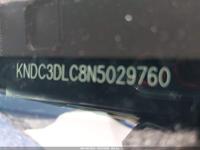 45210253 :رقم المزاد ، KNDC3DLC8N5029760 vin ، 2022 Kia Ev6 Gt-line مزاد بيع