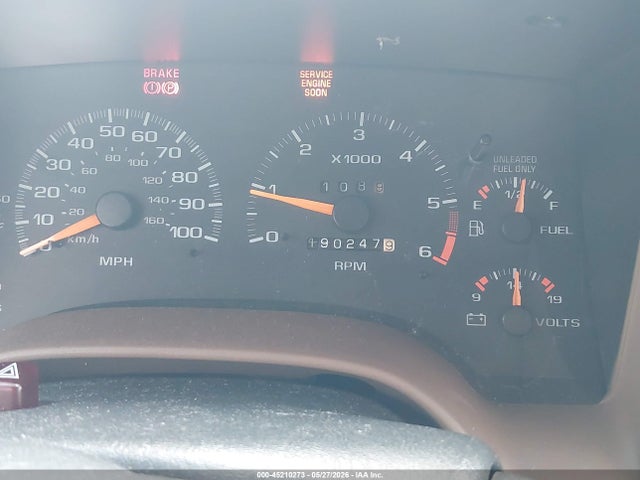 45210273 :رقم المزاد ، 1GKDT13WXV2519927 vin ، 1997 Gmc Jimmy مزاد بيع