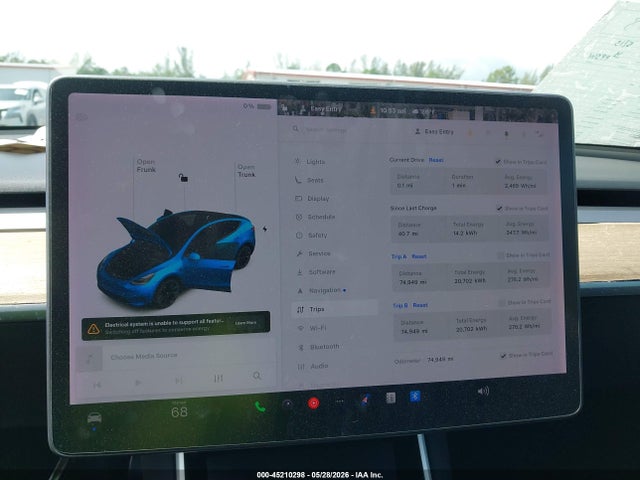 Aukcja sprzedaży 2021 Tesla Model Y Long Range Dual Motor All-wheel Drive, vin: 5YJYGDEE7MF115566, numer aukcji: 45210298