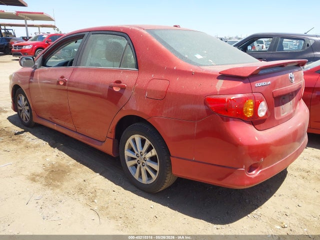 Продажа на аукционе авто 2009 Toyota Corolla S, vin: 2T1BU40E79C122261, номер лота: 45210318