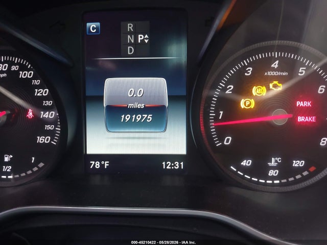 45210422 :رقم المزاد ، WDDWJ4JB1HF509124 vin ، 2017 Mercedes-benz C 300 مزاد بيع