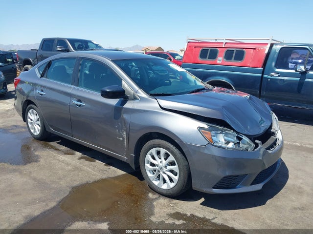 2019 Nissan Sentra Sv მანქანა იყიდება აუქციონზე, vin: 3N1AB7APXKY439804, აუქციონის ნომერი: 45210465