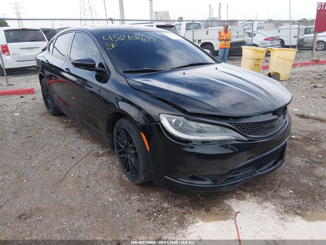 2015 Chrysler 200 S მანქანა იყიდება აუქციონზე, vin: 1C3CCCDG9FN523014, აუქციონის ნომერი: 45210469