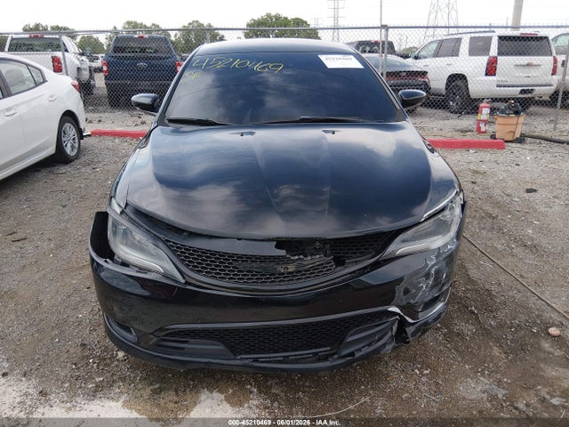 2015 Chrysler 200 S მანქანა იყიდება აუქციონზე, vin: 1C3CCCDG9FN523014, აუქციონის ნომერი: 45210469