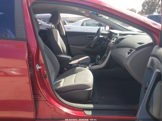 2016 Hyundai Elantra Se მანქანა იყიდება აუქციონზე, vin: 5NPDH4AEXGH691837, აუქციონის ნომერი: 45210472