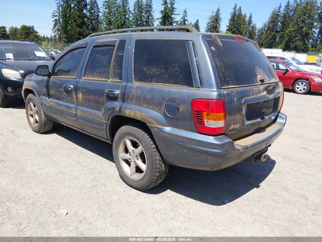 Aukcja sprzedaży 2002 Jeep Grand Cherokee Limited, vin: 1J4GW58N62C286782, numer aukcji: 45210480
