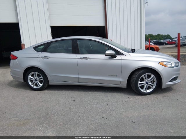 3FA6P0UUXJR278849 Ford Fusion Hybrid S