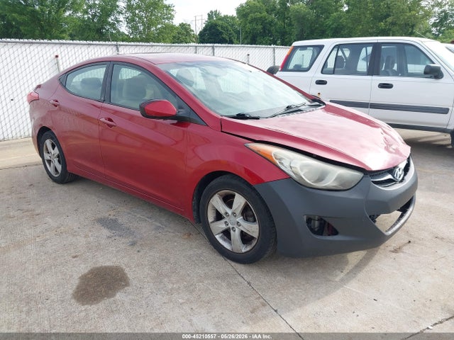 2013 Hyundai Elantra Gls მანქანა იყიდება აუქციონზე, vin: KMHDH4AE0DU500343, აუქციონის ნომერი: 45210557