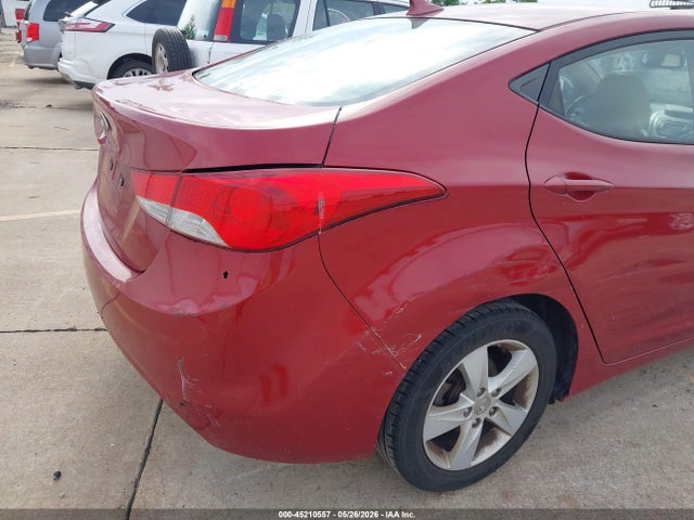 2013 Hyundai Elantra Gls მანქანა იყიდება აუქციონზე, vin: KMHDH4AE0DU500343, აუქციონის ნომერი: 45210557