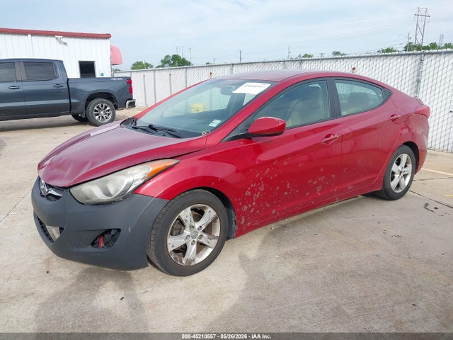 2013 Hyundai Elantra Gls მანქანა იყიდება აუქციონზე, vin: KMHDH4AE0DU500343, აუქციონის ნომერი: 45210557