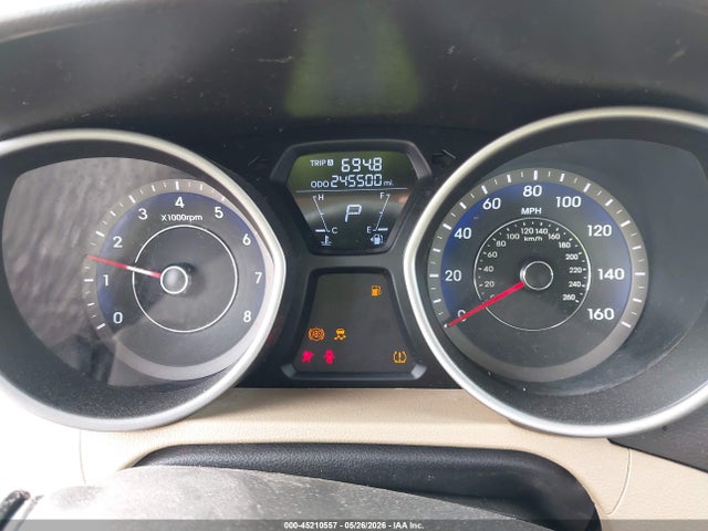 2013 Hyundai Elantra Gls მანქანა იყიდება აუქციონზე, vin: KMHDH4AE0DU500343, აუქციონის ნომერი: 45210557