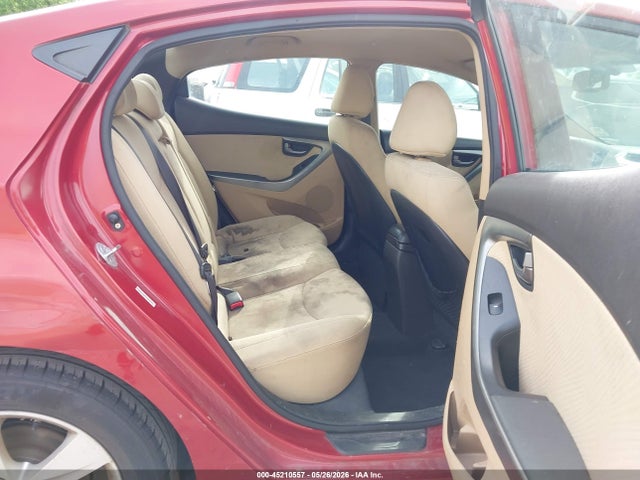 2013 Hyundai Elantra Gls მანქანა იყიდება აუქციონზე, vin: KMHDH4AE0DU500343, აუქციონის ნომერი: 45210557