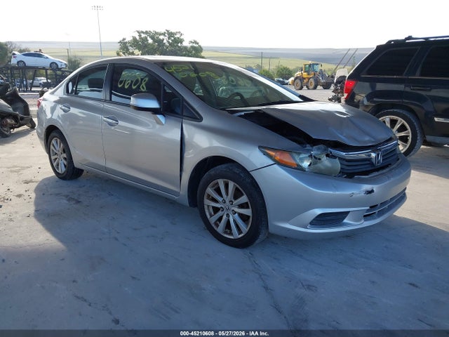 2012 Honda Civic Ex მანქანა იყიდება აუქციონზე, vin: 19XFB2F88CE003396, აუქციონის ნომერი: 45210608