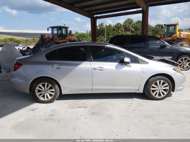 2012 Honda Civic Ex მანქანა იყიდება აუქციონზე, vin: 19XFB2F88CE003396, აუქციონის ნომერი: 45210608