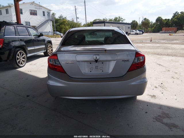 2012 Honda Civic Ex მანქანა იყიდება აუქციონზე, vin: 19XFB2F88CE003396, აუქციონის ნომერი: 45210608