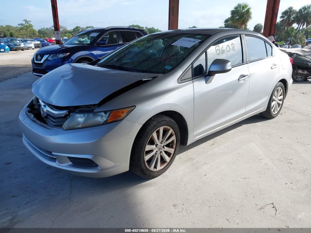 2012 Honda Civic Ex მანქანა იყიდება აუქციონზე, vin: 19XFB2F88CE003396, აუქციონის ნომერი: 45210608