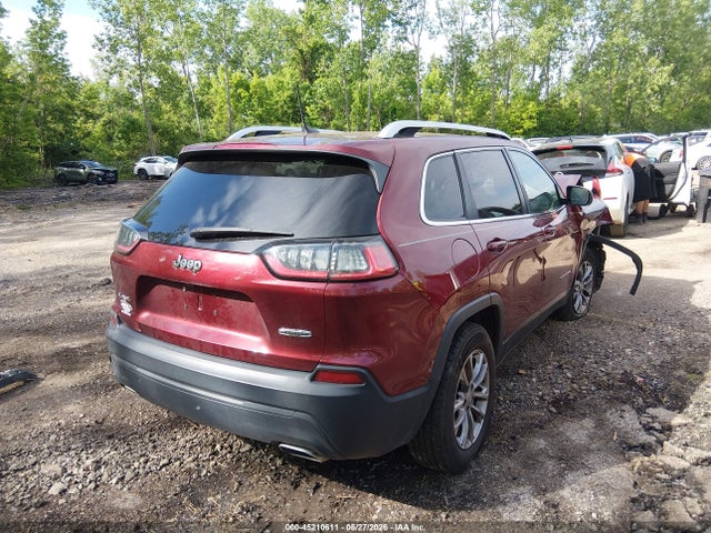 2019 Jeep Cherokee Latitude Plus 4x4 მანქანა იყიდება აუქციონზე, vin: 1C4PJMLX9KD107393, აუქციონის ნომერი: 45210611