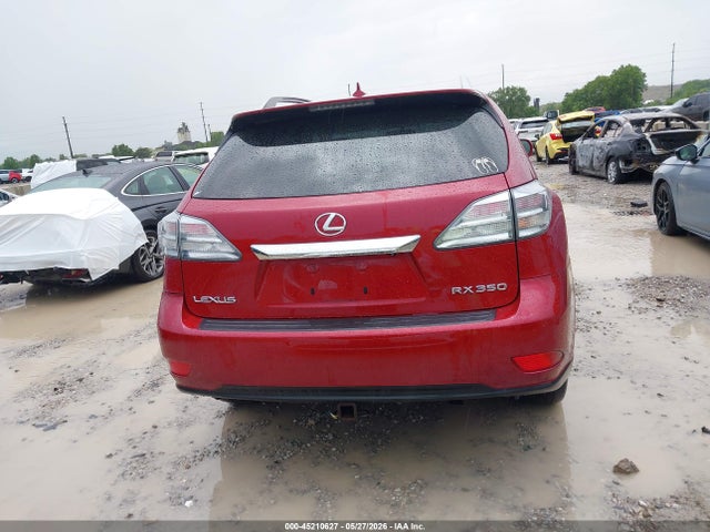 45210627 :رقم المزاد ، 2T2BK1BA3AC023242 vin ، 2010 Lexus Rx 350 مزاد بيع