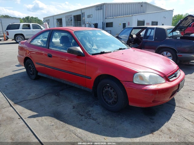 1999 Honda Civic Dx მანქანა იყიდება აუქციონზე, vin: 1HGEJ612XXL017047, აუქციონის ნომერი: 45210628