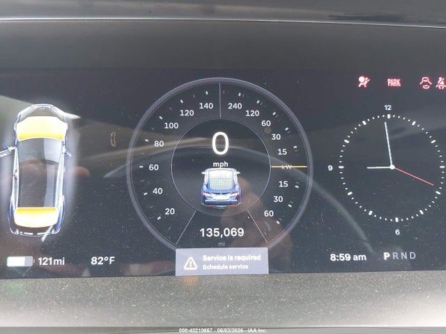 Aukcja sprzedaży 2014 Tesla Model S, vin: 5YJSA1S10EFP43493, numer aukcji: 45210667