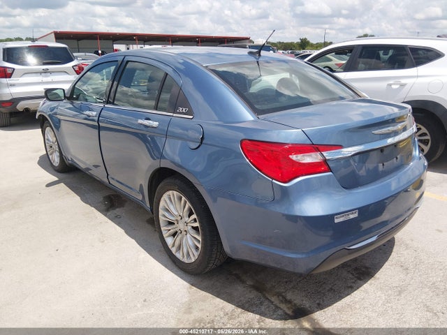 2011 Chrysler 200 Limited მანქანა იყიდება აუქციონზე, vin: 1C3BC2FB7BN551380, აუქციონის ნომერი: 45210717