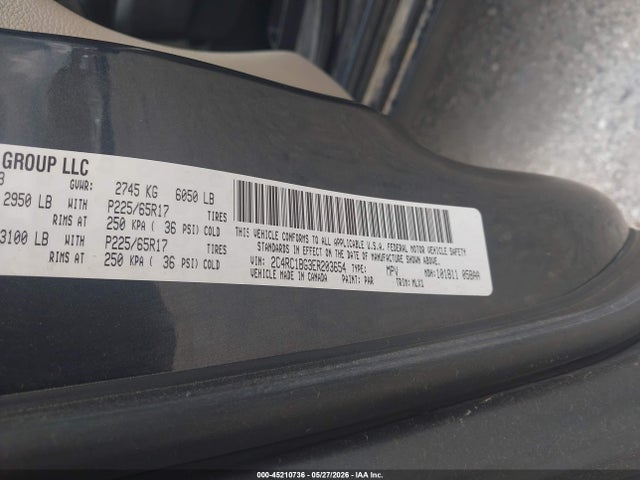 2C4RC1BG3ER203654 Chrysler Town &amp; Country Touring