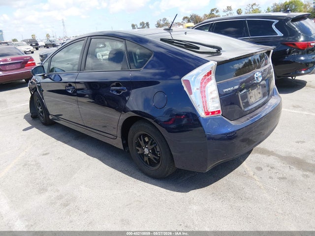 Продаж на аукціоні авто 2013 Toyota Prius Three, vin: JTDKN3DU1D0352003, номер лоту: 45210859