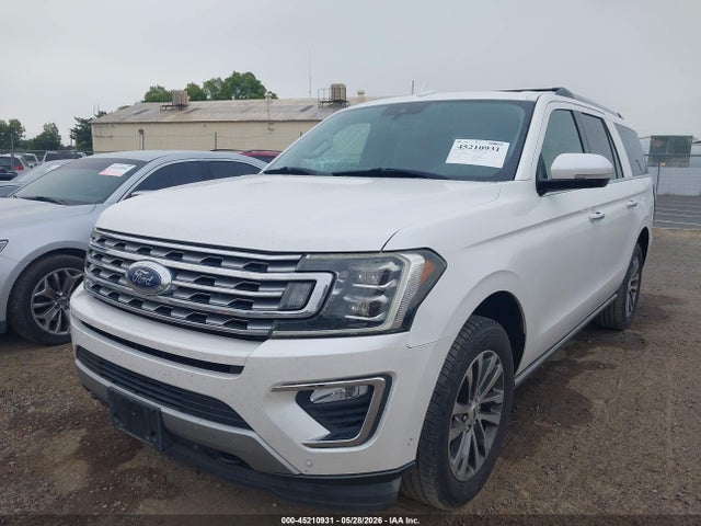 45210931 :رقم المزاد ، 1FMJK2AT3JEA18348 vin ، 2018 Ford Expedition Max Limited مزاد بيع